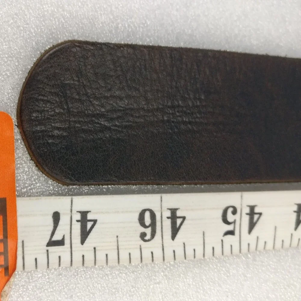 450cad Italian luxury ROBERTO CAVALLI full Leather chunky Diamond Bling belt 47" - Picture 8 of 8